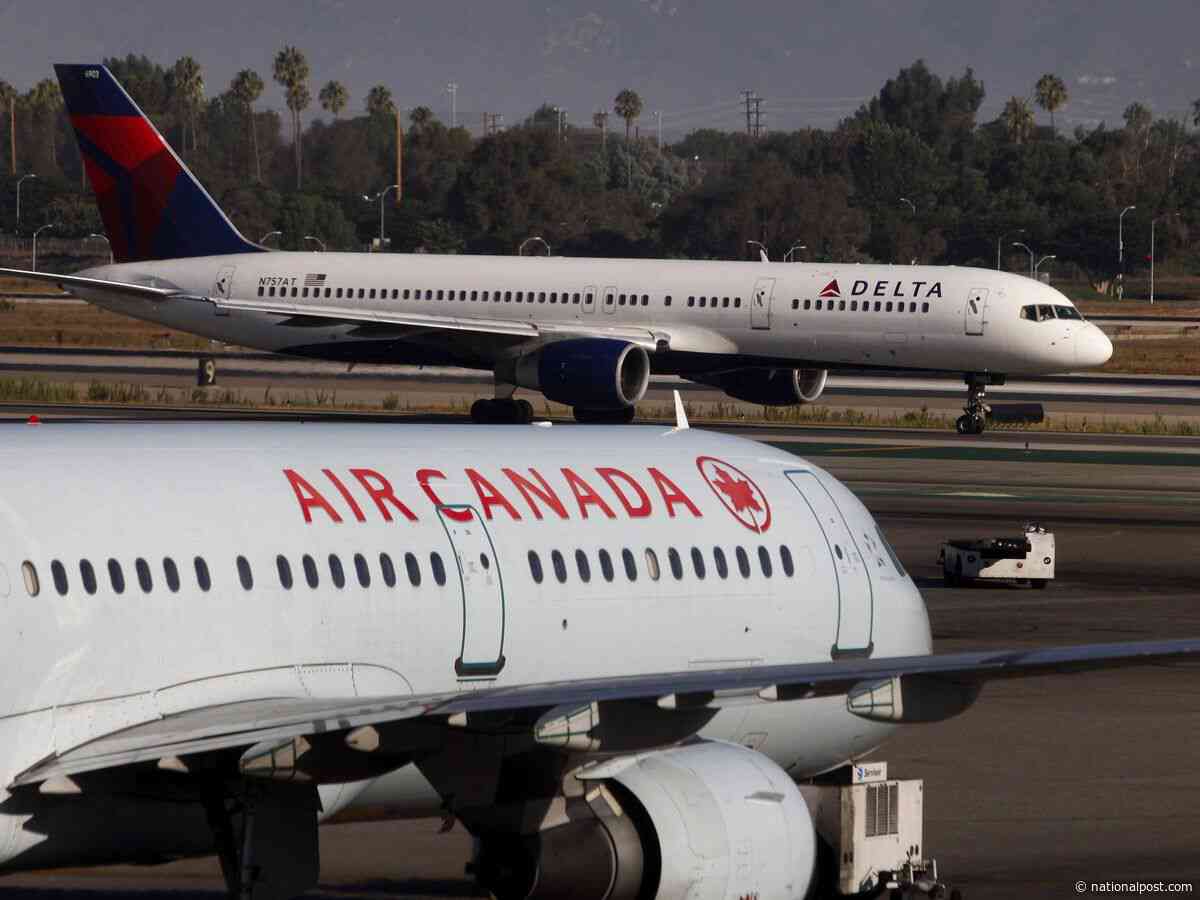 Delta Airlines plane collides with Air Canada jet at Los Angeles airport