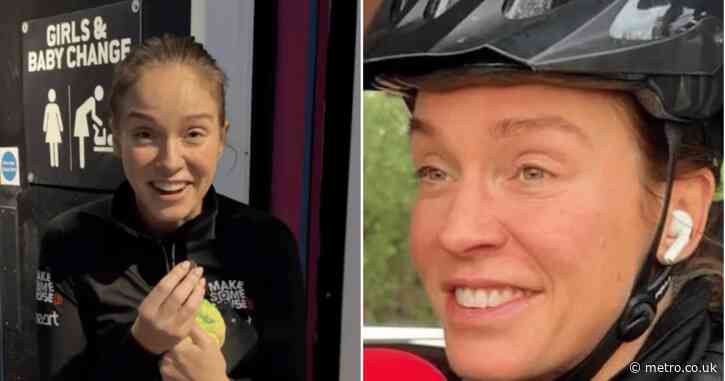 Vicky Pattison ‘repulsed’ after discovering a pus-filled boil in her crotch on charity ride