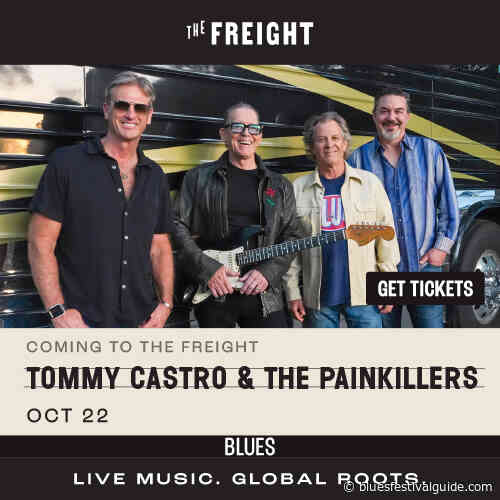 Blues-Rock Powerhouse Tommy Castro and the Painkillers with the Legendary Horns October 22 at The Freight in Berkeley