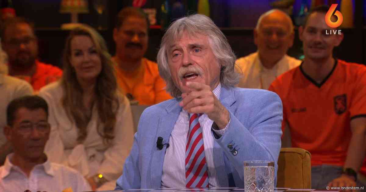 Johan Derksen noemt Denk-aangifte vanwege uitspraak over ‘strot doorsnijden’ kinderachtig