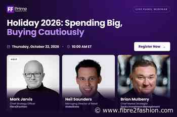 Fibre2Fashion’s webinar to examine cautious US holiday spending