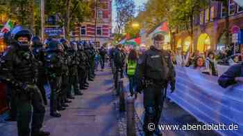 Pro-Palästina-Demo in Hamburg: Politische Gegner treffen lautstark aufeinander