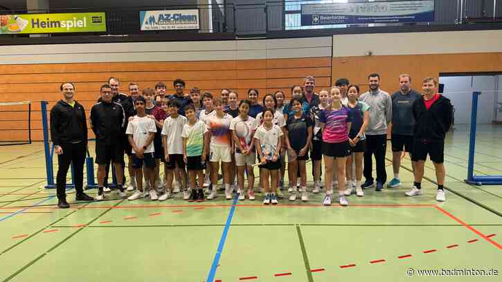 Gemeinsamer DBV-U11 und U15-Lehrgang in Mülheim