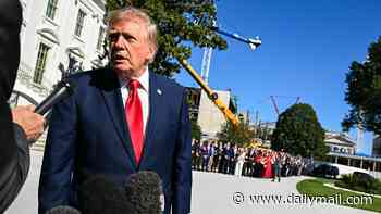 Trump's college football trip at risk of weather emergency as hurricane barrels towards Alabama