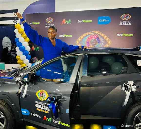 BBNaija Season 11 Winner Temi Nkem Receives ₦90m, Hyundai SUV at Prize Presentation