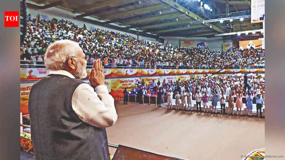'We'll do it': PM Modi gives slogan for 2047 goals; credits people’s support for 25-year unbroken run