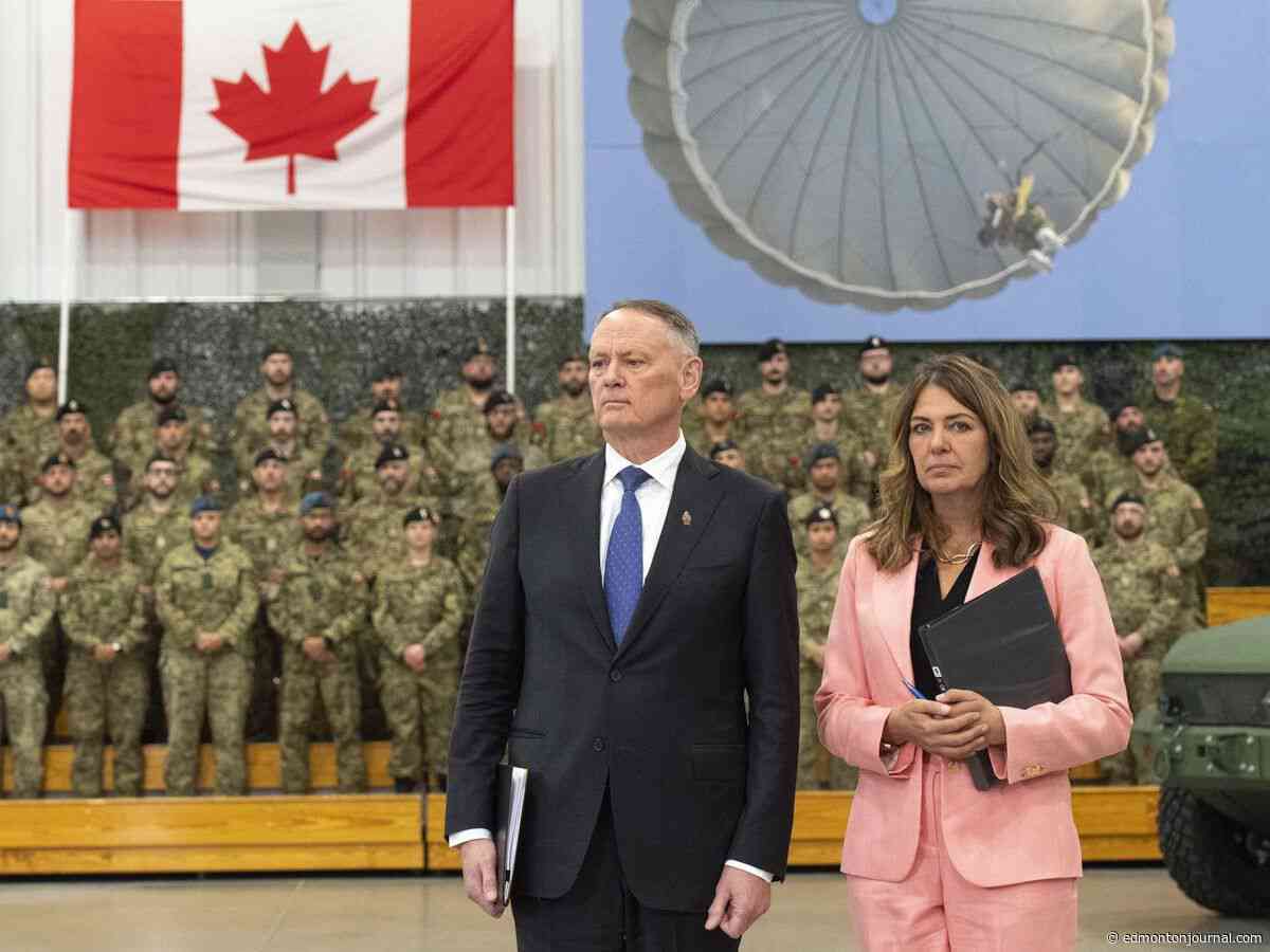 Canada's defence minister hails Alberta's role in national security ahead of Oct. 19 referendum
