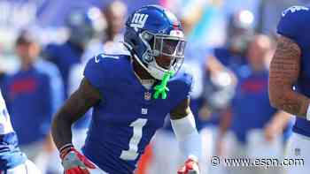 Giants' Nabers doesn't practice, knee more 'sore' than usual