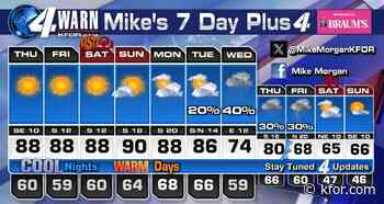 Sunny and plenty warm thru our Oklahoma weekend! Changes are brewing middle of next week.