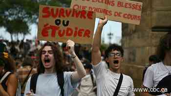 Student-led protests have thrown France into chaos. Here's what's happening