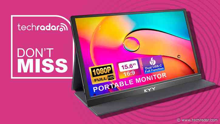 This 15.6-inch KYY K3-1 portable monitor is 15% off for Prime Day