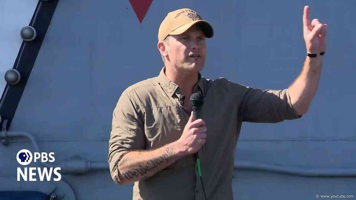 WATCH: Hegseth awards USS Lincoln with Presidential Unit Citation before ship's return to San Diego