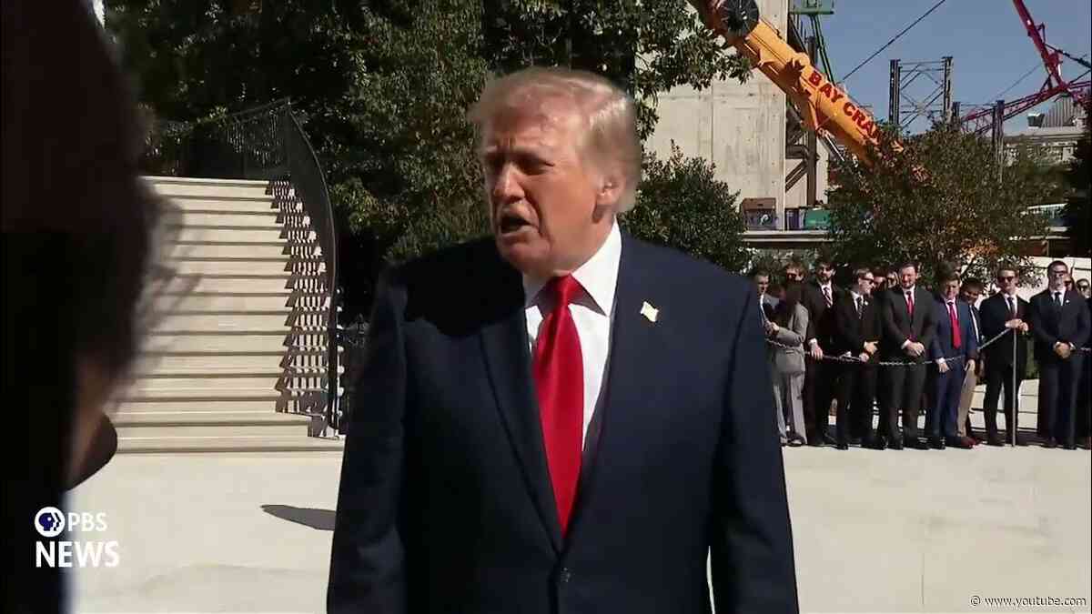 WATCH: Trump comments on Oct. 7 anniversary, alleged thwarted Mall of America attack