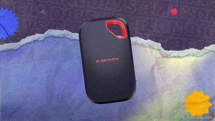 The Sandisk 1TB Extreme Portable SSD gets price cut on October Prime Day: Save $90 with record low