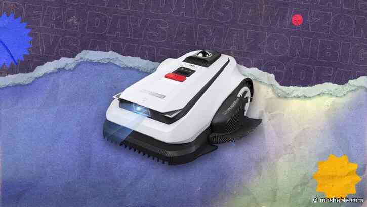 The Ecovacs Goat A2000 LiDAR PRO robot lawn mower is down to an all-time low for Prime Day — save over $600