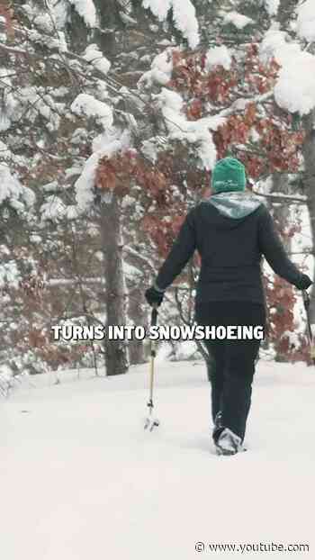 Winter doesn’t stop this golf resort