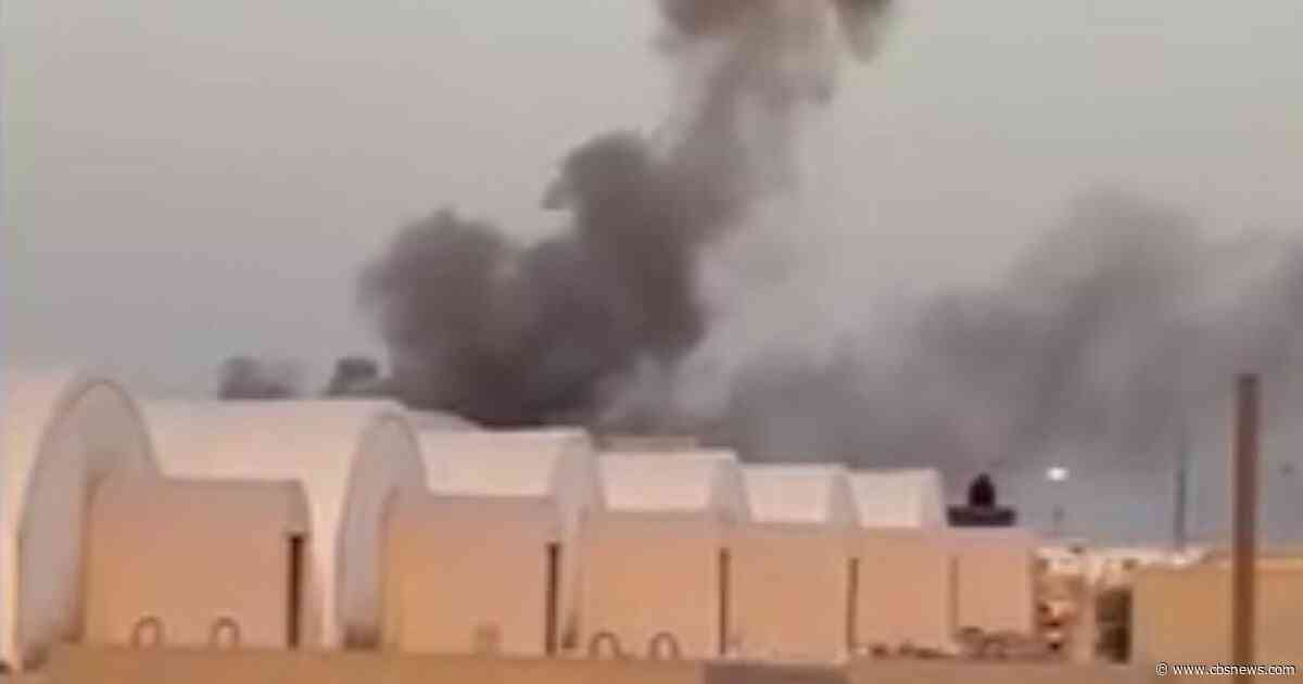 Exclusive videos show Iranian drone strike on U.S. base in Kuwait