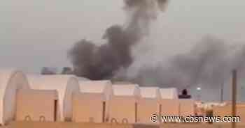 Exclusive videos show Iranian drone strike on U.S. base in Kuwait