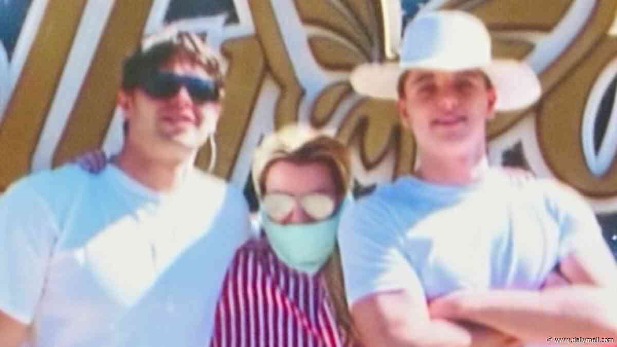 Britney Spears poses for rare photo with sons Sean Preston and Jayden on family getaway to Dollywood