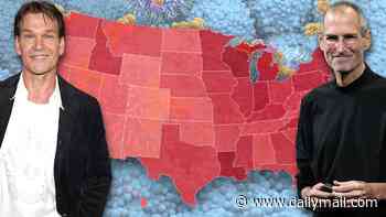 Chilling map reveals America's pancreatic cancer explosion: State-by-state investigation uncovers alarming trend among young people… as doctors reveal lifestyle factors putting you at risk