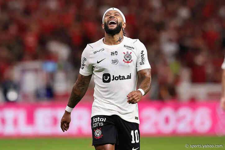 Memphis Depay misses an absolute sitter for Corinthians; watch 🎥
