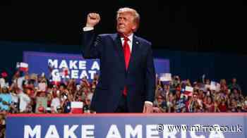 Donald Trump hits out at protesters with hilarious 'mum joke' as Texas rally descends into chaos