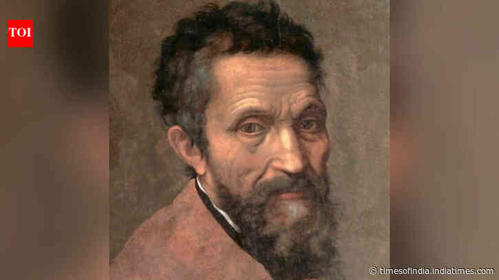Michelangelo's quote on how blankness becomes human potential says marble holds every thought inside