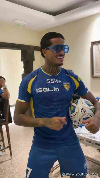 Media day parithabangal 😂#AllInForChennaiyin