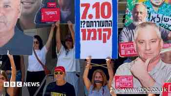 Israelis demand accountability over 7 October failures three years after attacks