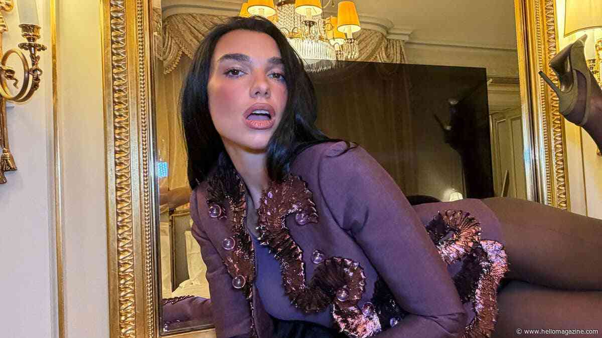 Dua Lipa turns heads in daring braless look at Paris Fashion Week
