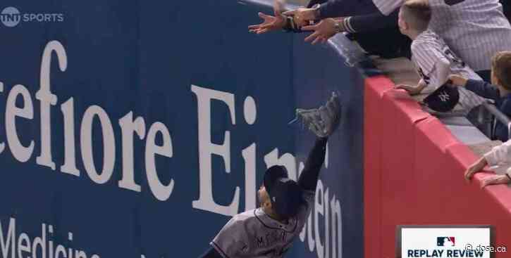 The Yankees are out of the playoffs