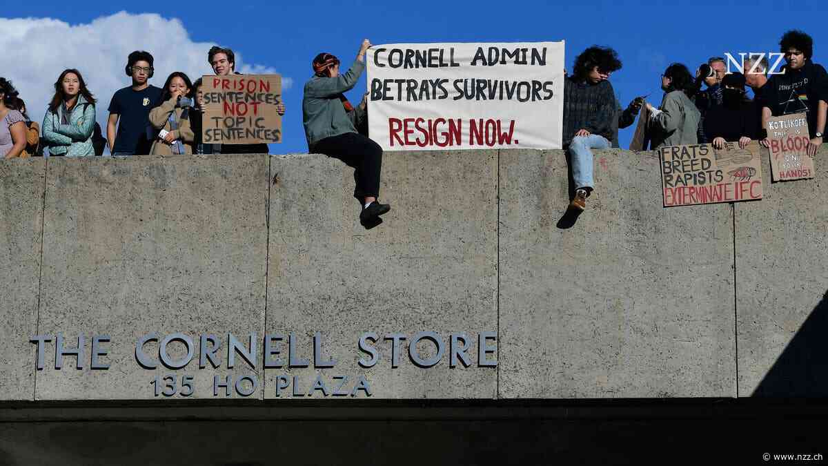 «Zerschlagt das Patriarchat»: Nach Vergewaltigungsvorwürfen herrscht Aufruhr an der Cornell-Universität