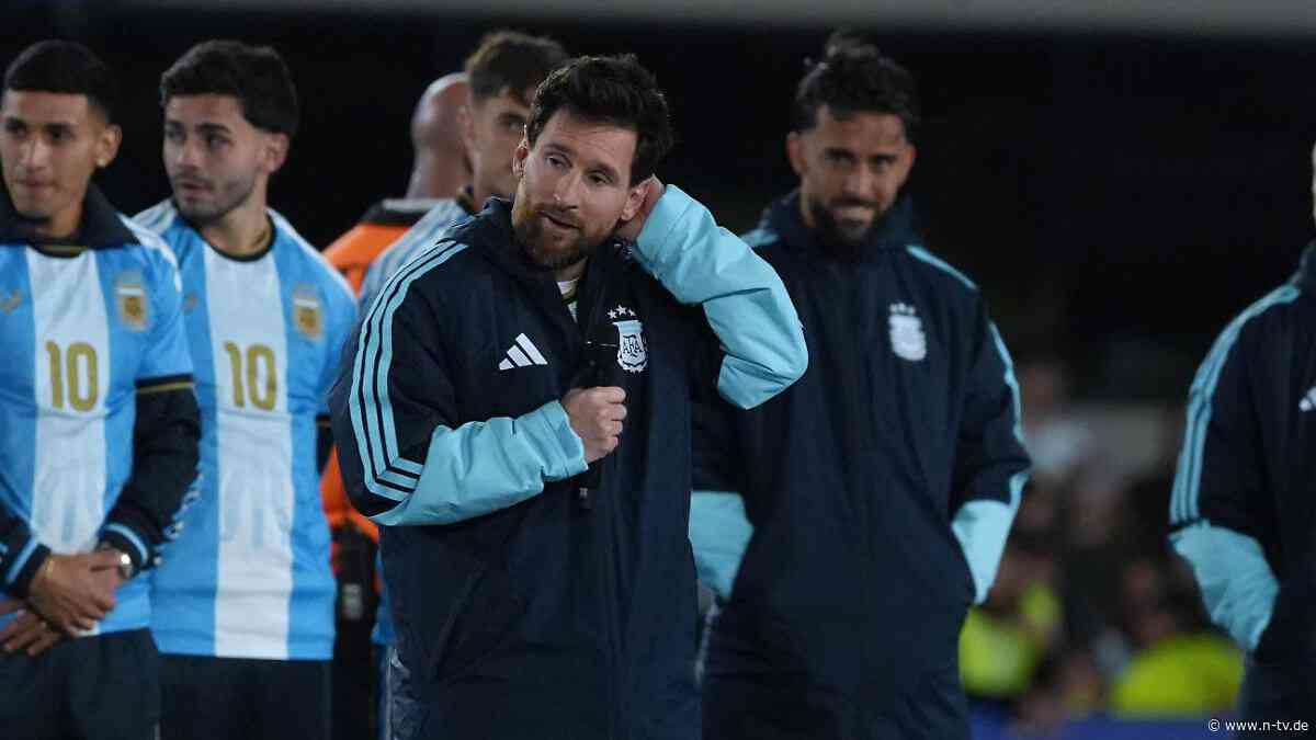 Erinnerung an Maradona: Ronaldo herzt Messis emotionalen Abschiedstext
