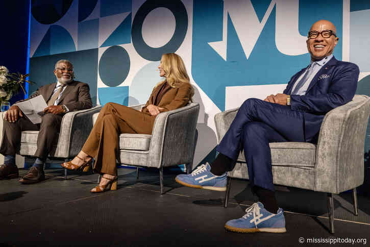 Laurene Powell Jobs and Darren Walker speak about community solutions and local journalism