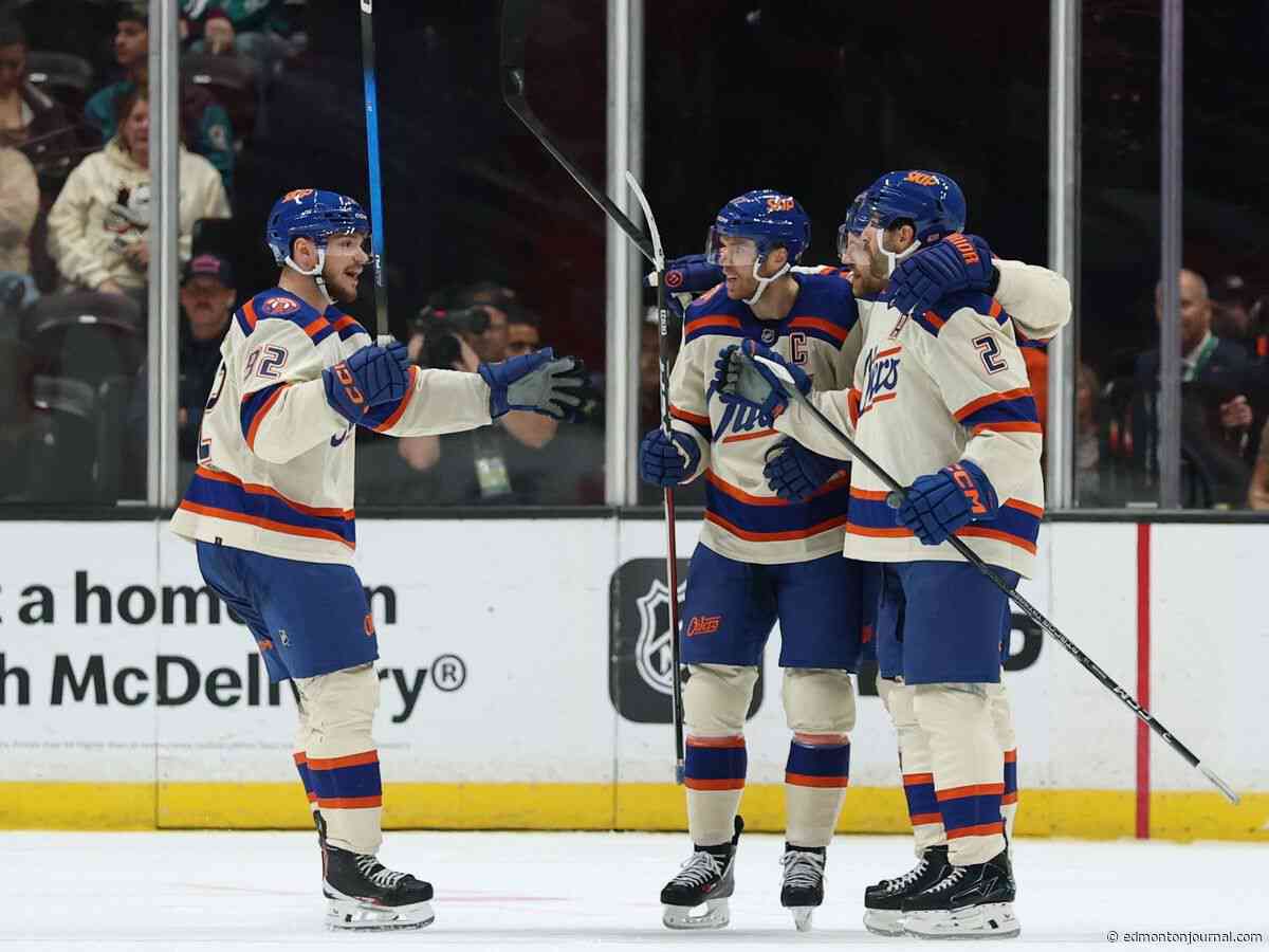 Big guns unload in Anaheim as Edmonton Oilers send Ducks a message