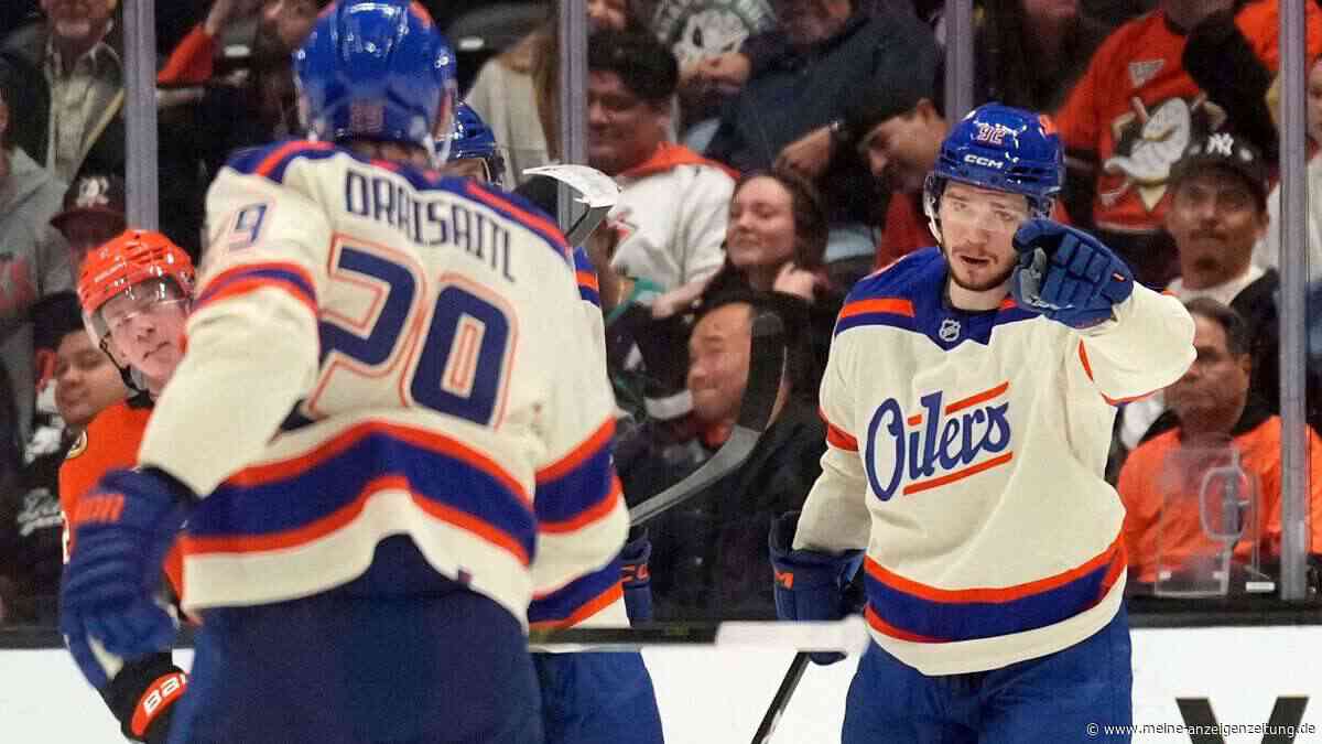 Vier Scorerpunkte für Draisaitl: Oilers gewinnen Aufholjagd