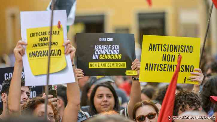Altro che ddl Antisemitismo, questa è una legge pro sionismo: Mattarella non firmi