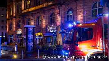 Nach Spielschluss: Feuer bricht in Frankfurter Kino aus