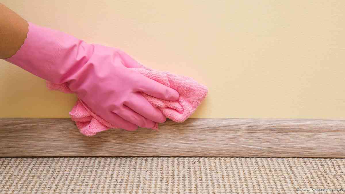 Simple £2 Home Bargains staple keeps skirting boards dust-free for months
