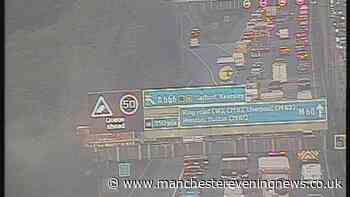 M60 traffic RECAP as drivers face rush hour chaos with motorway blocked