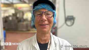 Factory worker still passionate about making pies after 40 years