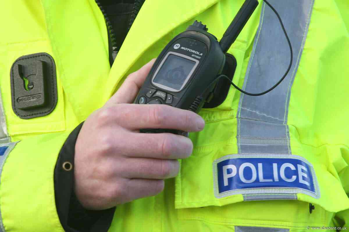 Road closed amid Glasgow protest