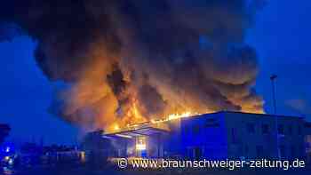 Großbrand: Dunkle Rauchwolke zog über Helmstedt – welche Gefahr ging davon aus?