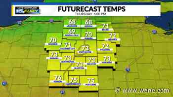 Mild end to workweek, tropical moisture comes this weekend