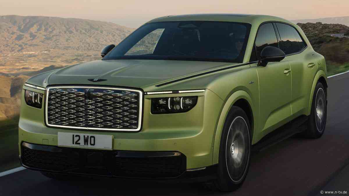 Erstes E-Auto der Marke: Bentley Torcal - Luxus-Crossover mit Bratsche statt V8