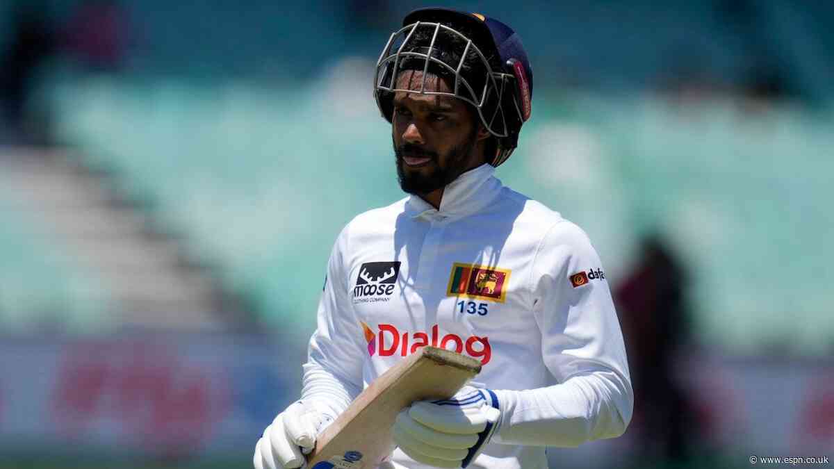 Dhananjaya de Silva steps down as Sri Lanka Test captain