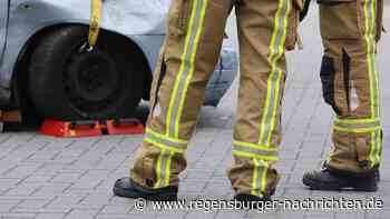 Unfall mit sechs beteiligten Fahrzeugen bei Bernhardswald