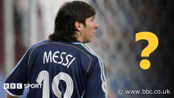 Weekly sports quiz: What was odd about Messi's Argentina debut?