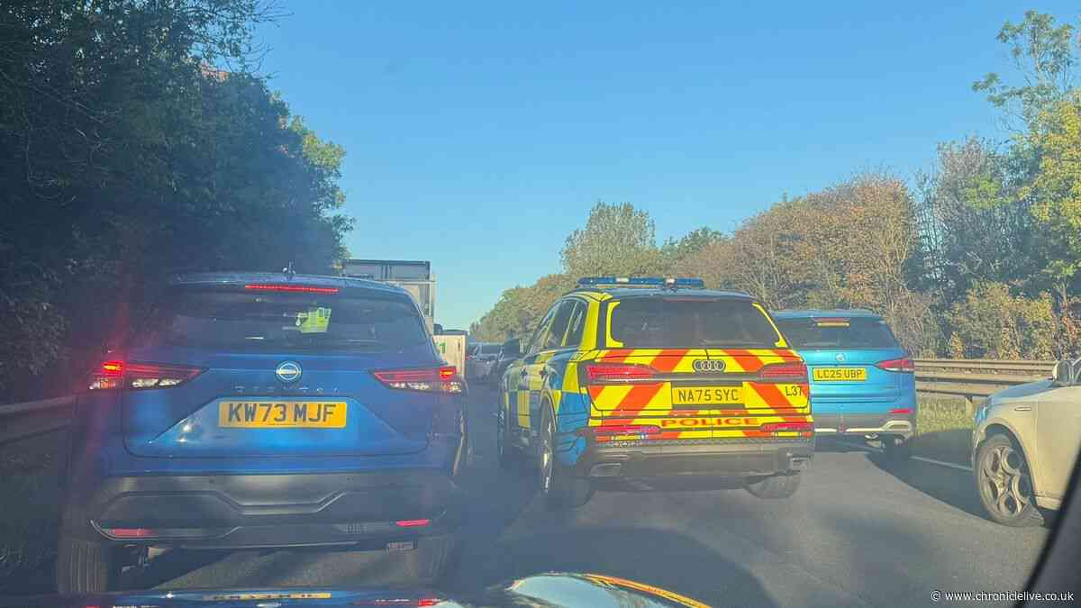 A19 crash LIVE: Heavy traffic after roads incident near Doxford Park
