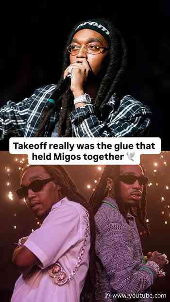 With a #Migos reunion album in the works, we're reminded of just how important #Takeoff was 🚀🕊️
